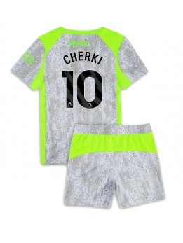 Manchester City Rayan Cherki #10 Replika Tredje Kläder Barn 2025-26 Kortärmad (+ byxor)